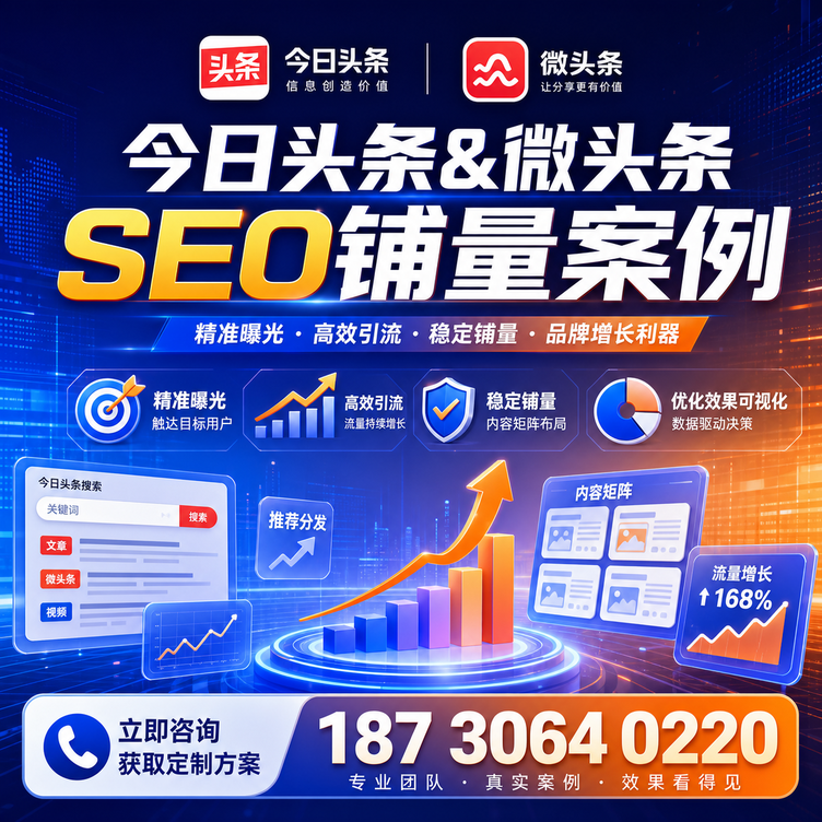 果洛头条号SEO矩阵批量内容铺量成功案例