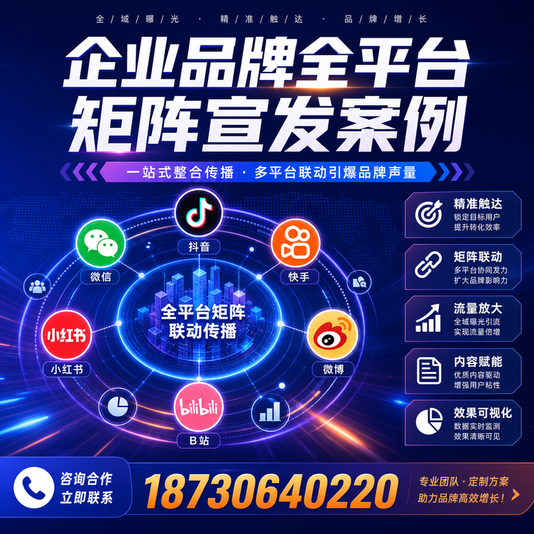 果洛企业全平台自媒体品牌统一宣发落地案例